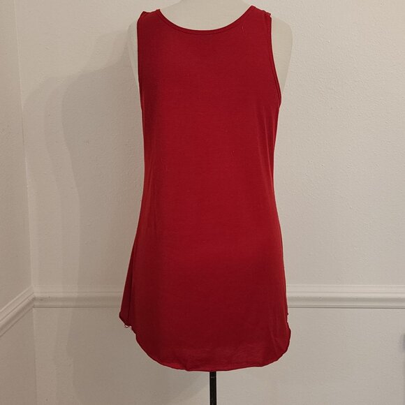 Lords Of Liverpool Revolution Guitar Tank Top M Red Rock Music Sleeveless - Picture 5 of 6